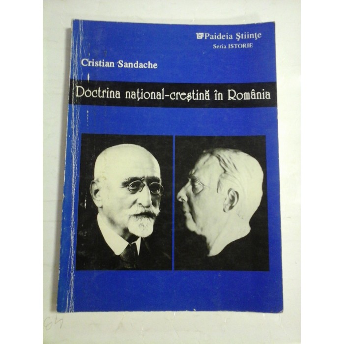   DOCTRINA  NATIONAL-CRESTINA  IN  ROMANIA  -  Cristian  SANDACHE